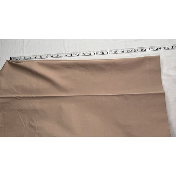 Isaac Mizrahi 18W Khaki Stretch Culotte Pants Elastic Waist Button Hem A375760 - Picture 10 of 16